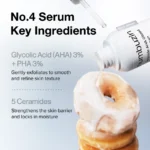 numbuzin - No.4 Ceramide AHA Glazed Skin Prep Serum - Image 4